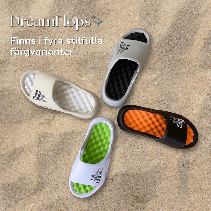 Drömtofflor™ – Upplev drömlik komfort vid varje steg.