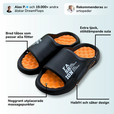 Drömtofflor™ – Upplev drömlik komfort vid varje steg.
